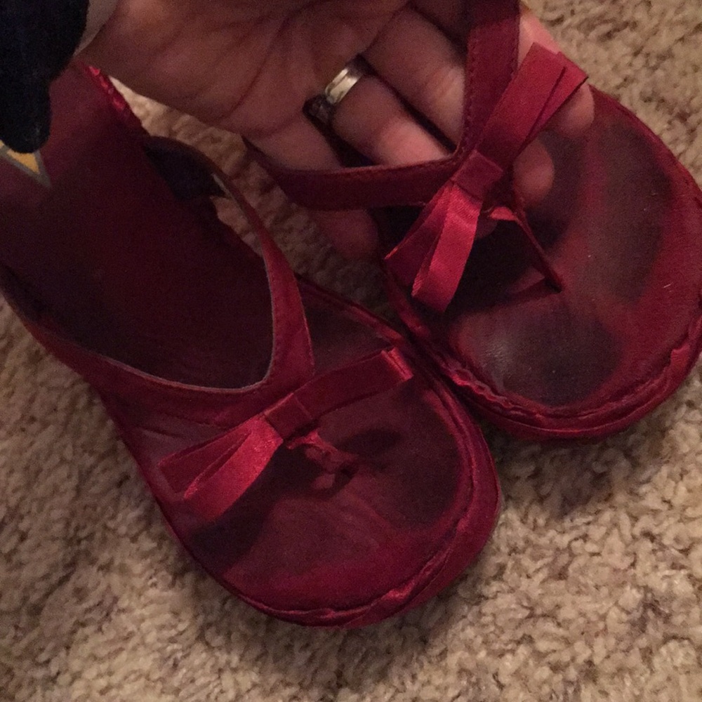 Sandals red
